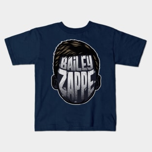 Bailey Zappe New England Player Silhouette Kids T-Shirt